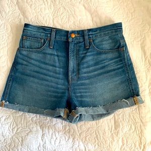 Madewell the perfect jean short